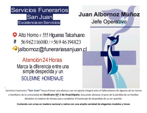 Convenio Funeraria San Juan