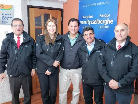 Reunión con Diputado Enrique Van Rysselberghe,