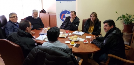 Reunión Directorio con Presidente del Sindicato N°1