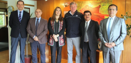 Reunión protocolar con nuevo Gerente General CAP Acero