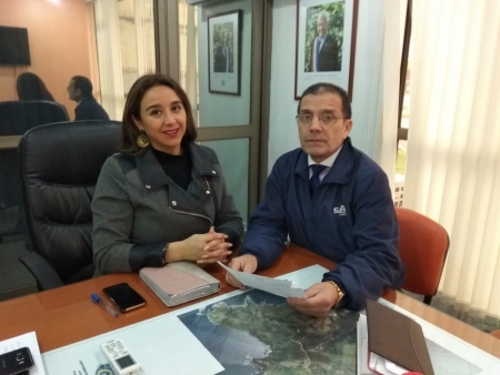 Reunión Secretario Sindicato 2 Cap Acero – Alcaldesa Sra. Katherine Torres Machuca