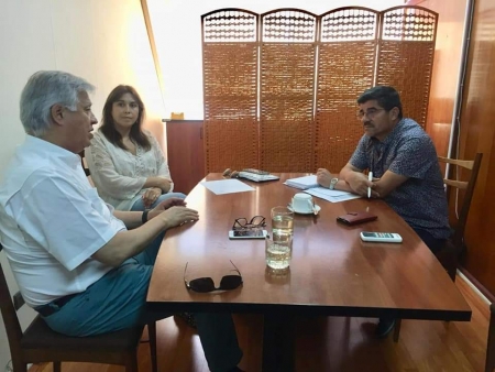 REUNIÓN CON DIPUTADO GASTÓN SAAVEDRA, SOLICITUD DE PROTECCIÓN AL EMPLEO ANTE RECHAZO ANTIDUMPING PARA BARRAS DE MOLIENDA ORIGINARIAS DE CHINA.