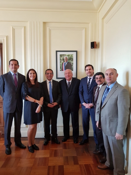 Directorio participa de reunión en el Ministerio de Hacienda