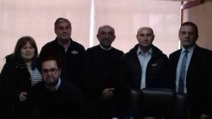 Reunión Sindicato 2 Cap Acero con Diputado Sr. Leonidas Romero Saéz