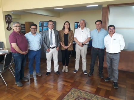 REUNIÓN SINDICATOS Y DIPUTADO GASTÓN SAAVEDRA CH.